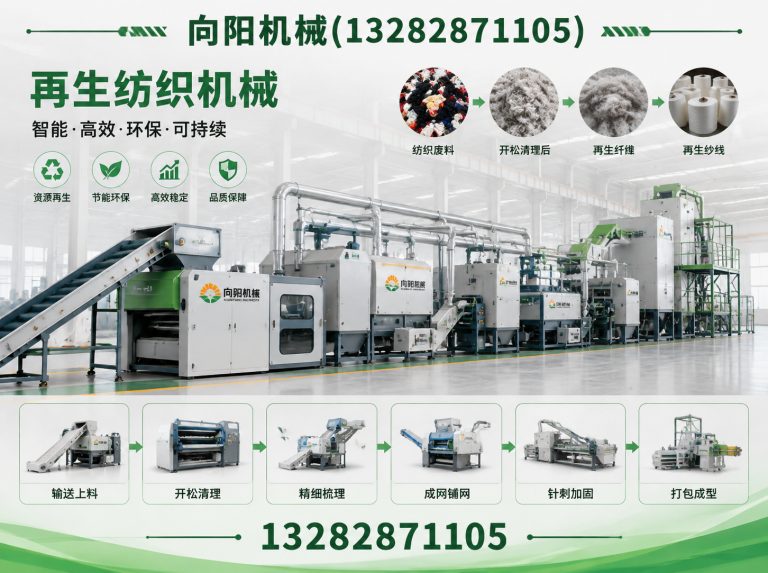 潮州再生纤维加工设备展示图